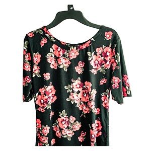 Floral T-Shirt Dress